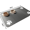 Tapete Absorvente para Comedouro - Proteção Antiderrapante