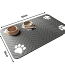 Tapete Absorvente para Comedouro - Proteção Antiderrapante