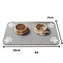 Tapete Absorvente para Comedouro - Proteção Antiderrapante