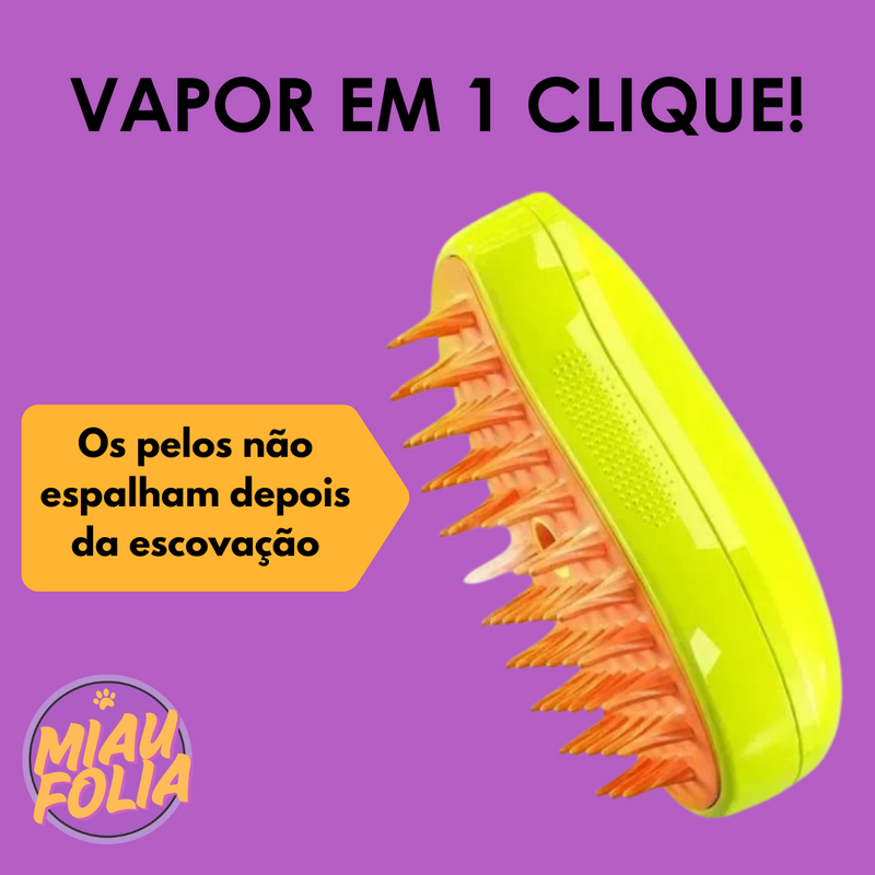 Kit Sempre Limpo! Tapete Coletor + Escova Vaporizadora