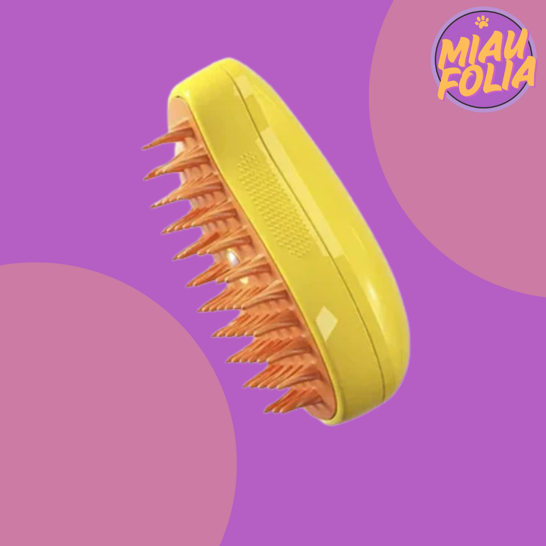 Escova Tira-Pelos Vaporizadora (Grooming+)