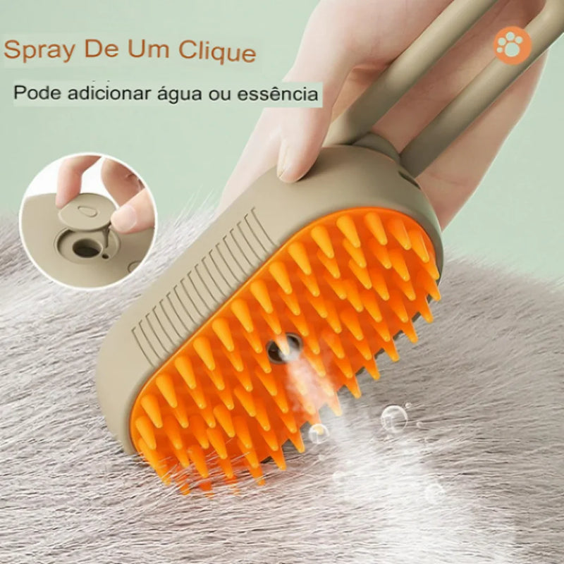 Escova vaporizadora Tira-pelos com cabo (Grooming2+)