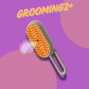 Escova vaporizadora Tira-pelos com cabo (Grooming2+)