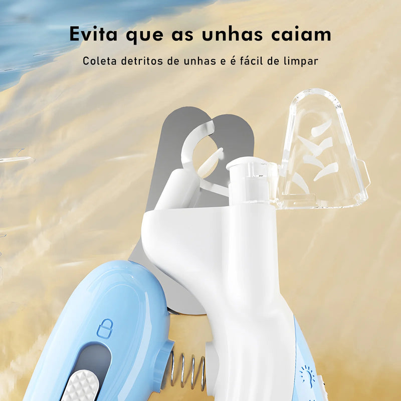 Cortador de unhas com LED e compartimento (Cut+)