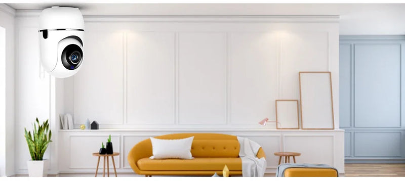 Câmera Segurança IP WiFi Auto Tracking Zoom Noturna