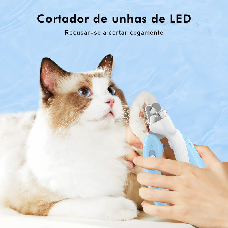 Cortador de unhas com LED e compartimento (Cut+)