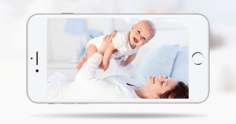 Câmera Segurança IP WiFi Auto Tracking Zoom Noturna