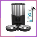 Kit Tech Pet - Comedouro Automático + Fonte Automática Inox